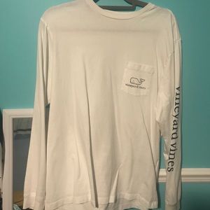 vv long sleeve whale shirt